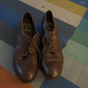 Frye brown oxfords size 7.5